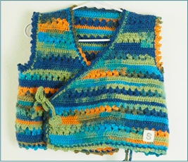 手編みベビー服