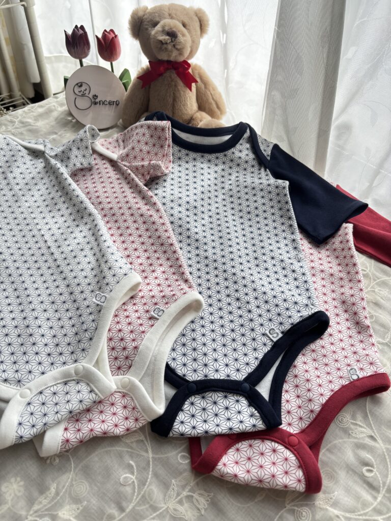 お着替え楽ちんロンパース
